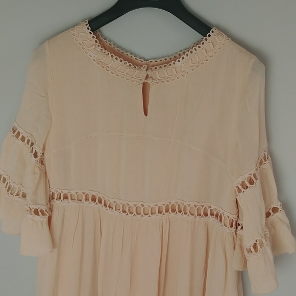 Listicle ruffled baby doll boho dress - Picture 7 of 10